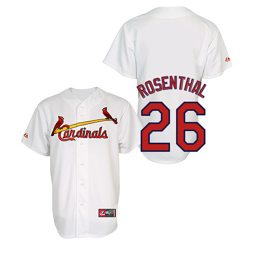 Trevor Rosenthal #26 Youth Baseball Jersey-St Louis Cardinals Authentic Home Jersey by Majestic Athletic MLB Jersey